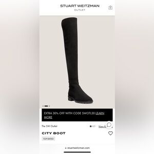 NWOT Stuart Weitzman City boots size 7.5 brand new new!!!!NWOT
